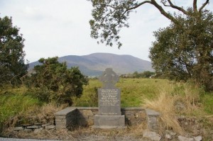 The memorial at Caherciveen.
