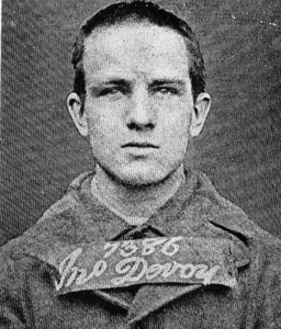 A young John Devoy, in imprisonment in 1865.