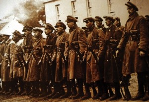 National Army troops. 