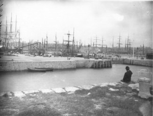 Galway docks where the dispute took place.