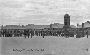 The interior of Dundalk barracks. On the morning of August 14, 1922 it became a warzone.