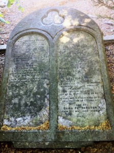 Headstone at Edward nangle's grave in Deansgrange Cemetery, Dublin. Photo by P Byrne.