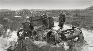 The aftermath of the Kilmichael ambush, November 1920, in which 17 Auxiliaries and three IRA men were killed.