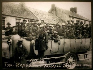 An anti-Treaty IRA column in Tipperary in 1922. 