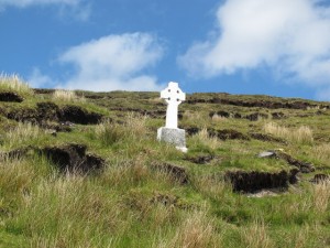 A memorial to anti-Treaty fighters killed on Ben Bulben in County Sligo in September 1922.