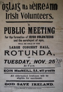 The Irish Volunteers were founded in November 1913 to ensure the passage of Home Rule.