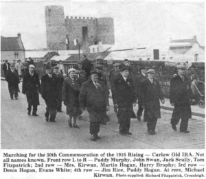 Carlow IRA veterans march in Carlow town in 1966.