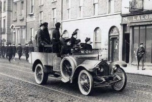 A Crossley tender carrying Auxiliary police.