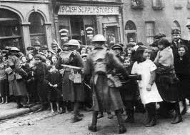 British soldiers in Dublin.