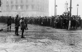 British troops in Dublin in 1920. The IRB was hidden force within the republican movement.