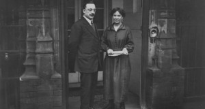 Arthur Griffith and his wife Maude.