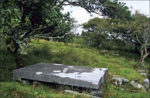 Eliza Nangle's burial place at Dugort