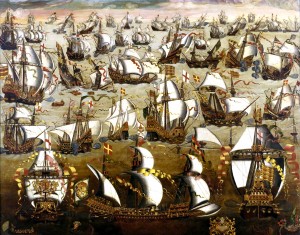 The Spanish Armada.