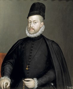 Phillip II of Spain.