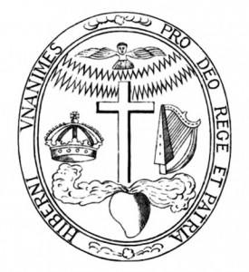 The Confederate Catholic seal.