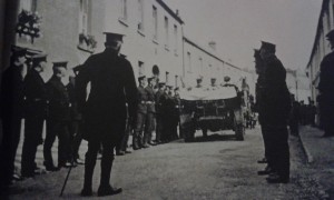 The funeral of Sergeant James King