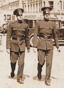 RUC officers in 1922.