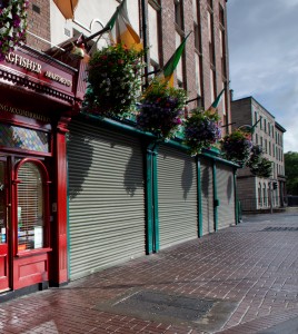 The spot where the surrender photograph was taken.