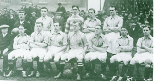 A pre-partition Irish team in 1914.