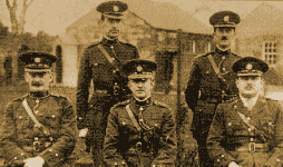 WRE Murphy, centre, seated, was the last DMP Commissioner and the first Irishman to hold the position.