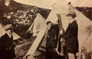 Volunteers from Dublude Bde 6 Battalion at training Camp at Barnaculla. (Courtesy of Irish Volunteers website).