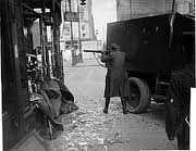 Fighting near the Four Courts at the start of the Civil War.