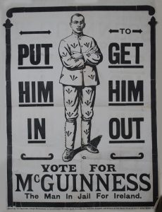 Sinn Fein poster 1918. Source Capuchin Archives.