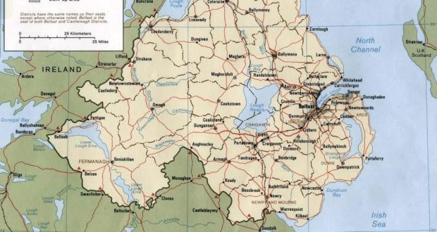 border map NI – The Irish Story